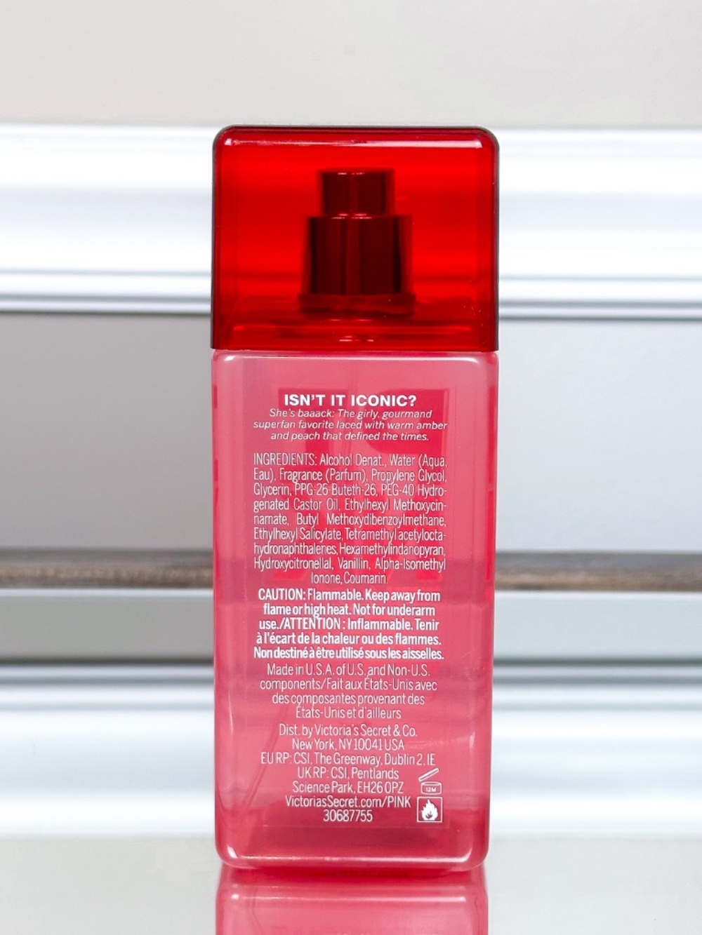 PINK Victoria’s Secret Hot Crush Fragrance Mist 8.4oz NEW - Picture 3 of 5